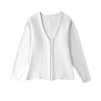 Women's Chic V-Neck Knit Cardigan