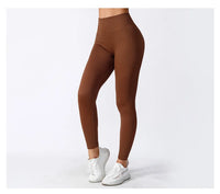 Cross border European and American Thread Sports New Pants Tight Pants Seamless Yoga Pants High Waist Fitness Pants Yoga Pants