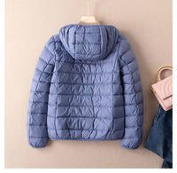 Women Autumn Down Jacket 2022 New Arrivals  90%  White Duck Down Ultra Light Fashion Hooded Keep Warm  Puffer Jacket