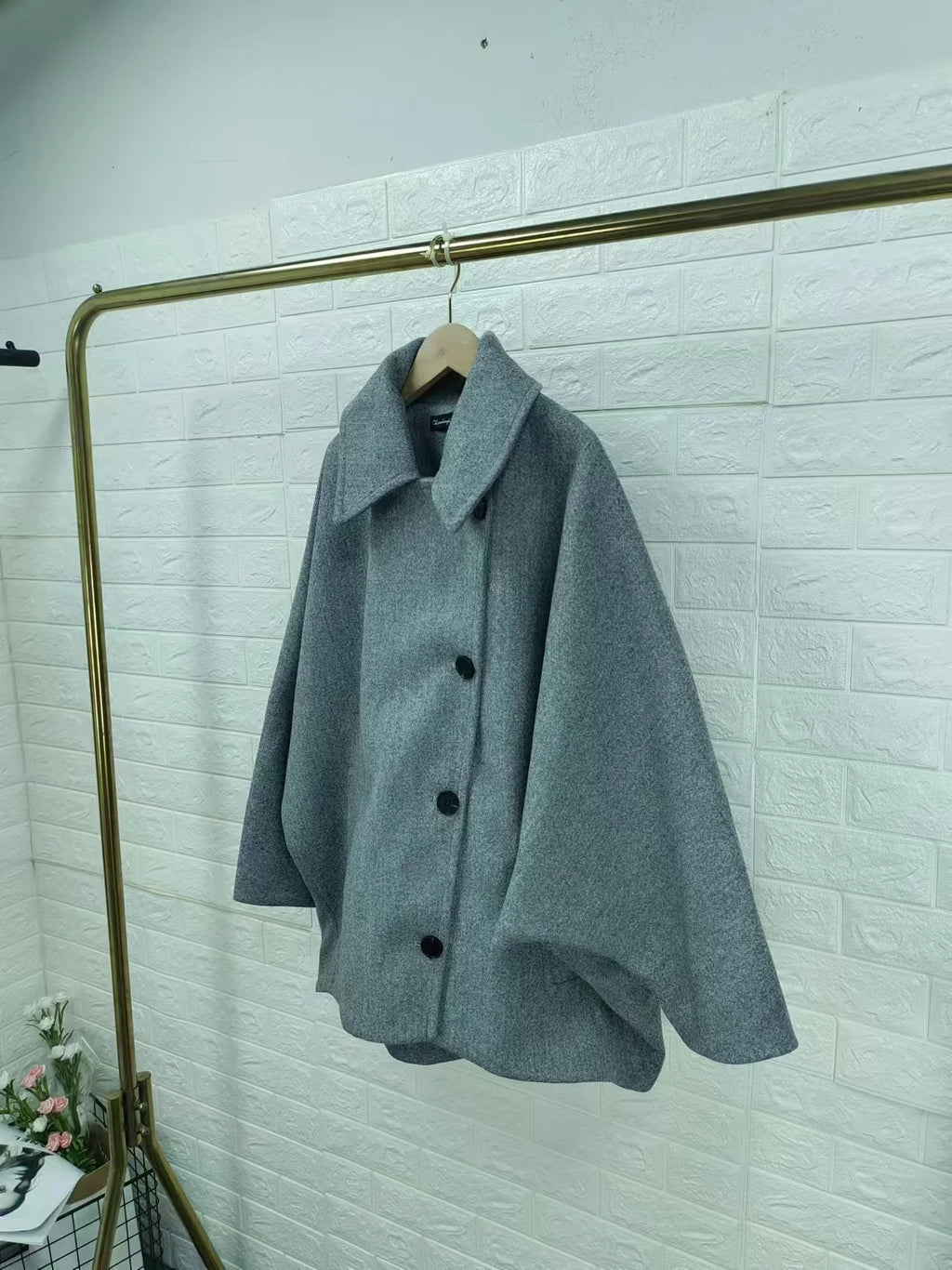 Women's Short Blended Coat