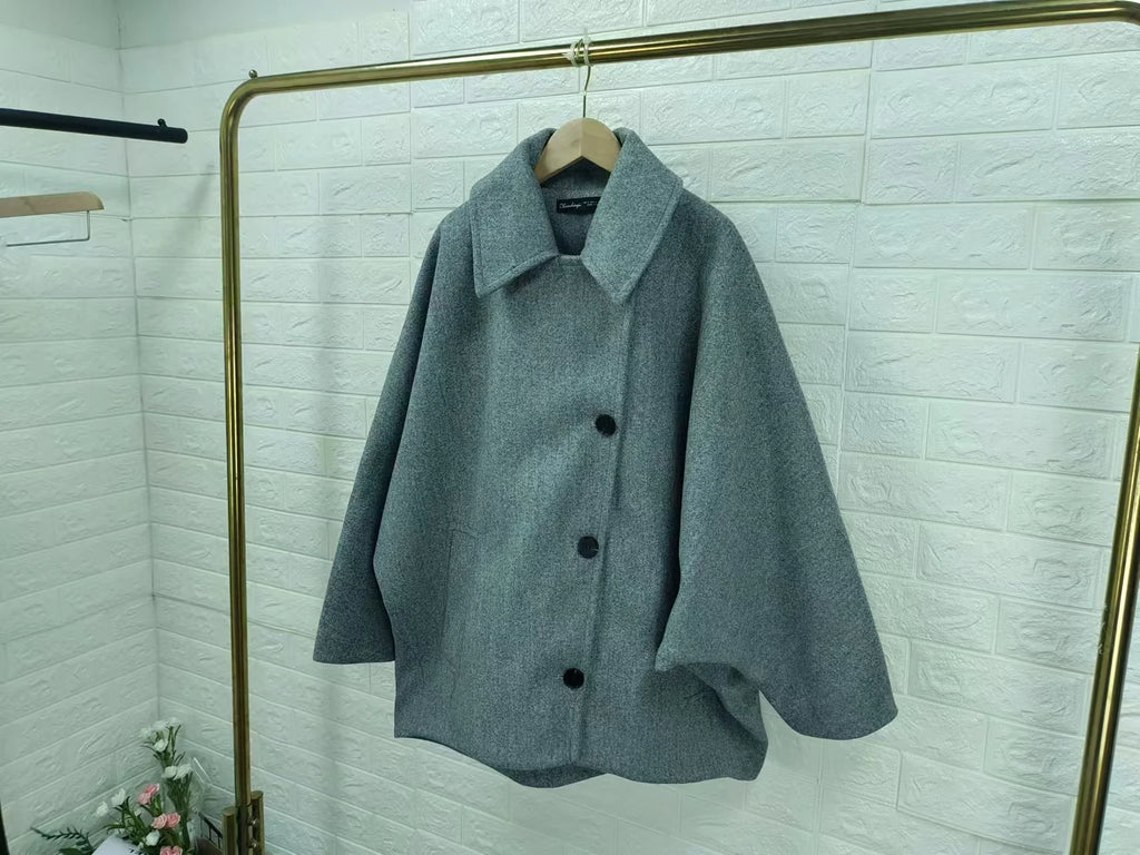 Women's Short Blended Coat