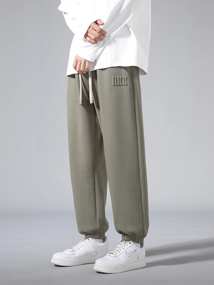 Men's Jogger Cotton Sweatpants Big Size Sports Baggy Pants Hip Hop Loose Harem Trousers