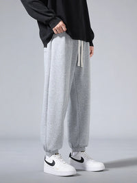 Men's Jogger Cotton Sweatpants Big Size Sports Baggy Pants Hip Hop Loose Harem Trousers