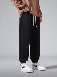 Men's Jogger Cotton Sweatpants Big Size Sports Baggy Pants Hip Hop Loose Harem Trousers