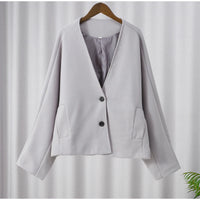 Women's Vintage Double-Breasted Blazer Coat