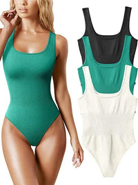 2024 Summer Sleeveless U-Neck Jumpsuit for Women