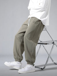 Men's Jogger Cotton Sweatpants Big Size Sports Baggy Pants Hip Hop Loose Harem Trousers